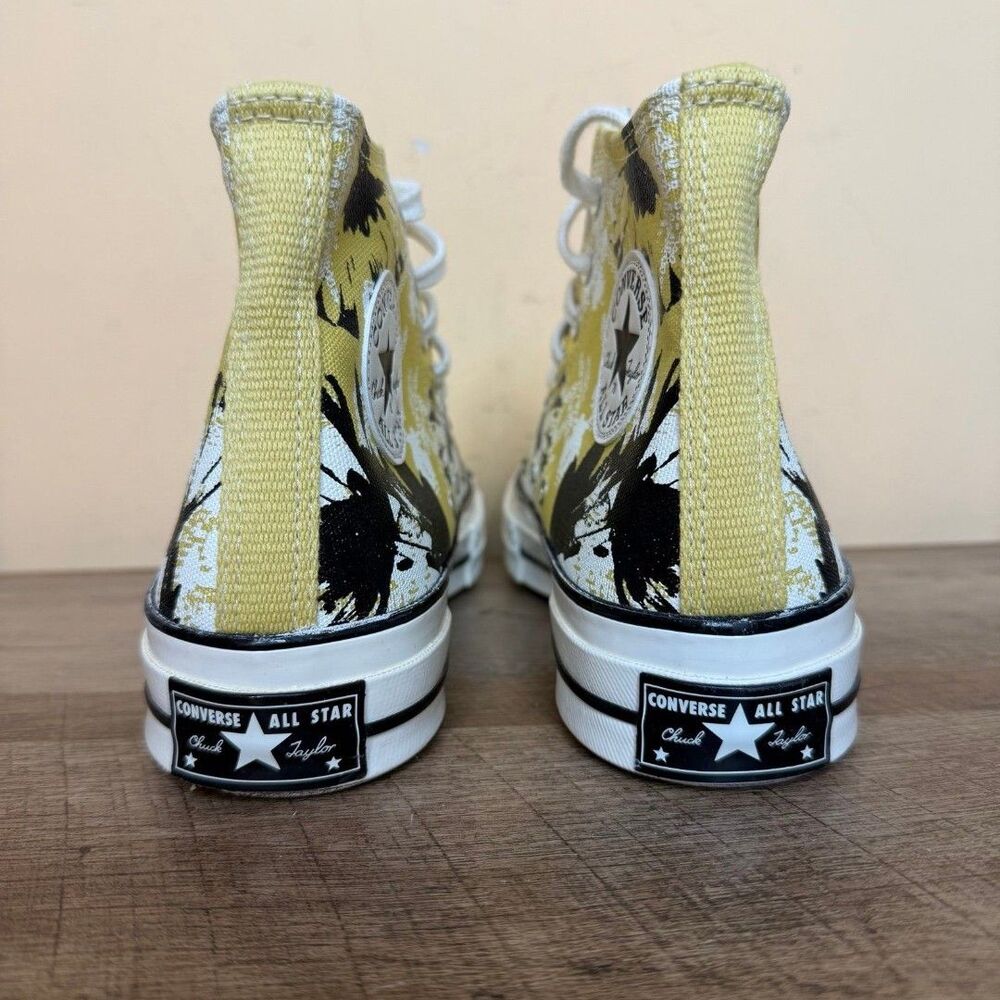 Converse Chuck 70 Hi "Hybrid Floral" Women's size 7.5 Shoes trainers yellow Blac - Picture 4 of 8
